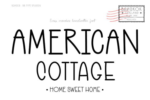 A Web Designer's Review of American Cottage Font