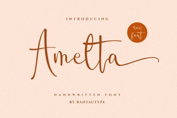 Amelta: A Font Built for Modern, Feminine Branding