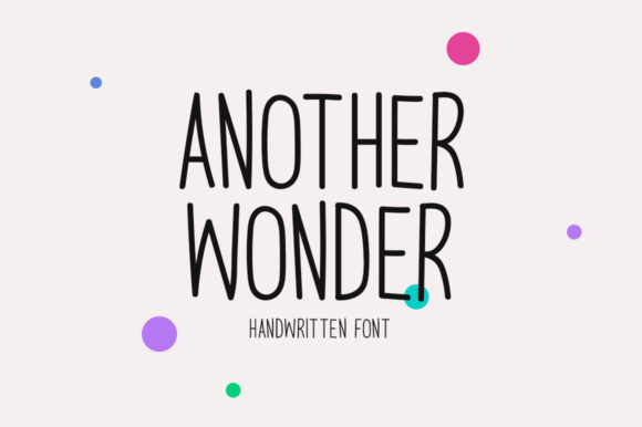 Another Wonder: The Handwritten Font That Built My Business Identity