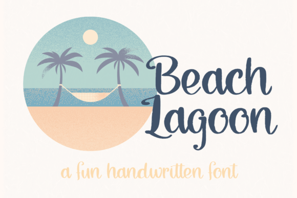 Beach Lagoon: A Modern Script Font for Editorial Storytelling