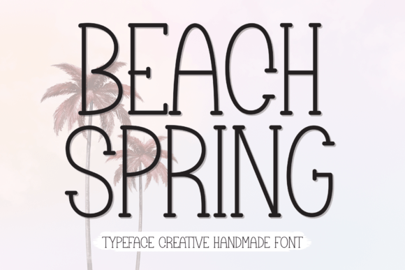 Beach Spring: A Casual Script Font for Editorial Expression