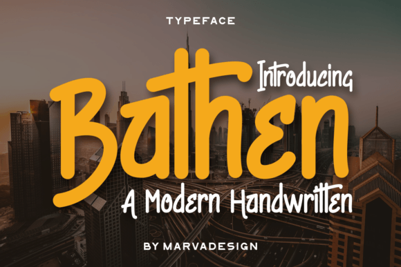 Bringing Bathen to Life: A Font for Crafters and Creators