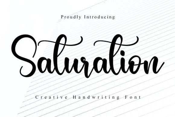 Choosing Saturation: A Font for the Modern Editorial Moment