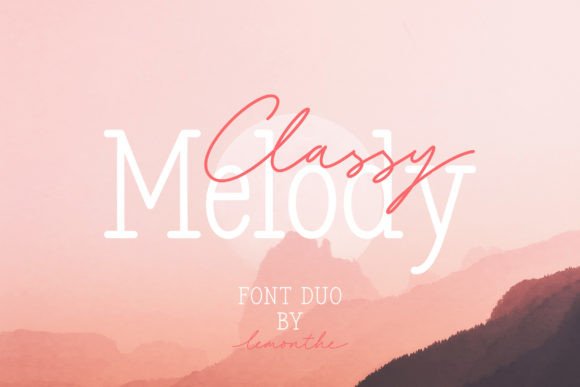 Classy Melody: A Typeface That Makes Campaigns Sing