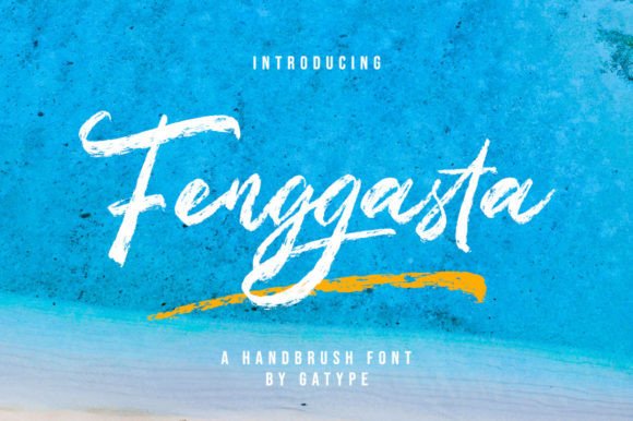 Fenggasta: A Handwritten Font for Editorial Mood and Content Flow