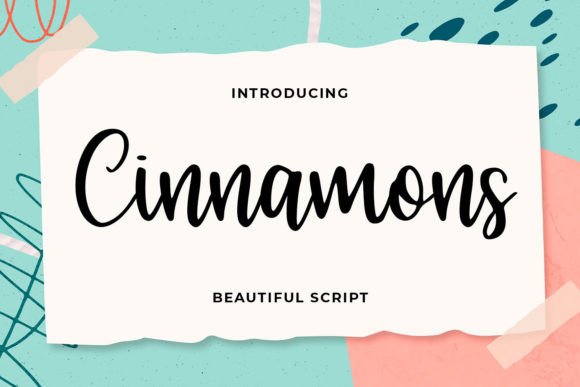 Our Small Business Found Its Signature Style with the Cinnamons Font