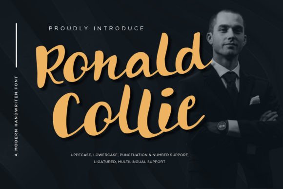Ronald Collie: A Script Font for Modern Digital Branding