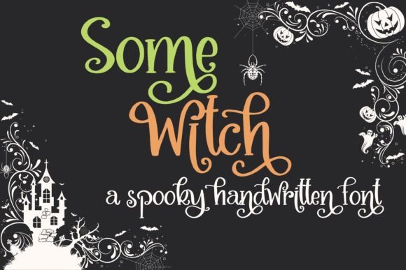 Some Witch Font: A Spellbinding Cursive Typeface for Brands