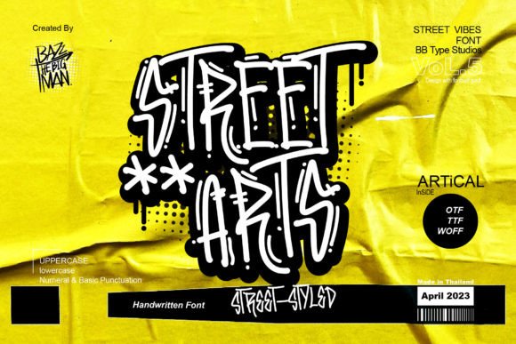 Street Arts: The Font That Can Give Your Business an Authentic Edge