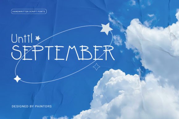 Testing Until September: An Elegant Script Font for Real Branding