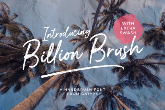 The Billion Brush Font: Injecting Authenticity into Digital Design