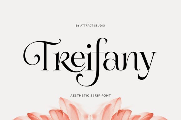 Treifany: A Crafting Font for Elegant Products