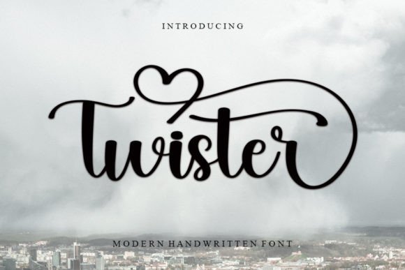 Twister: A Handwritten Font for Elegant Digital Interfaces