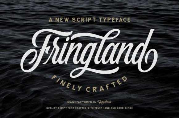 Using Fringland: A Bold Script Typeface for Digital Impact